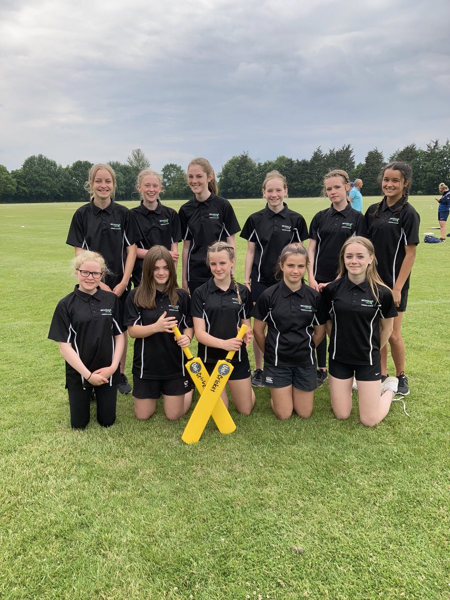 BHS_PEDept's tweet photo. We’ll done to the U13 girls cricket team that finished runners up today at the Cricket Chance to Compete Competition. https://t.co/wV9GcbRUCB