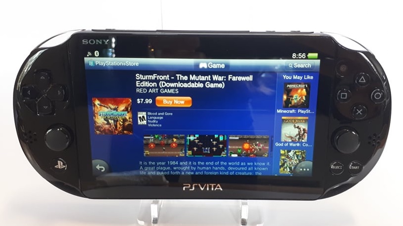 RedArtGames's tweet photo. #Sturmfront - The Mutant War: Farewell Edition is now digitally available on the North American #PSVita PlayStation Store! 🎊 

👉 Go check the trailer: https://t.co/waqwRkPNDz

#VitaIsland 🏝 #PlayStationVita @SturmFrontGame https://t.co/CULiDgeSBN