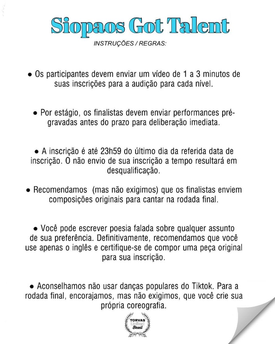 Torvas Brasil Oficial tweet media