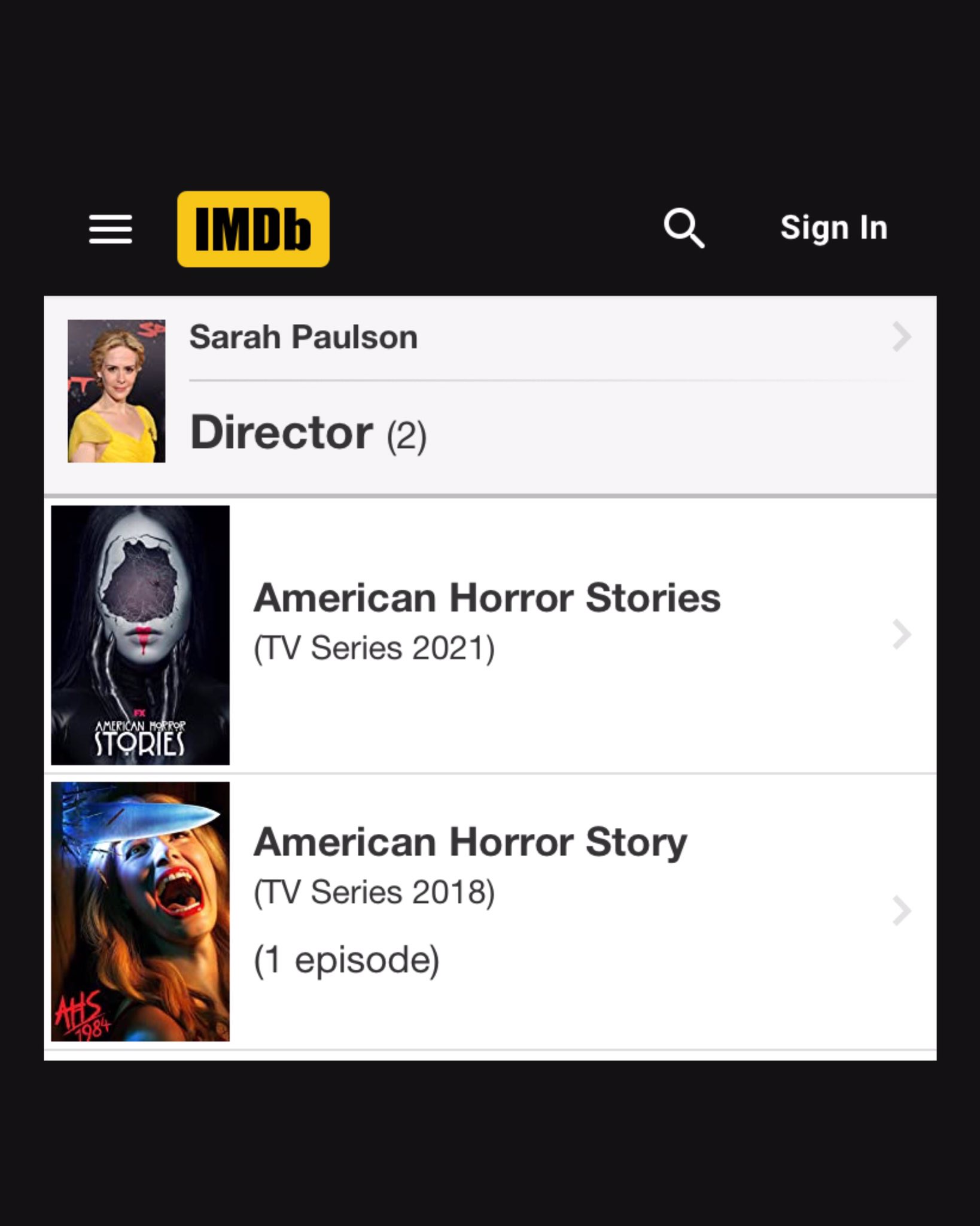 American Horror Stories (TV Series 2021– ) - IMDb