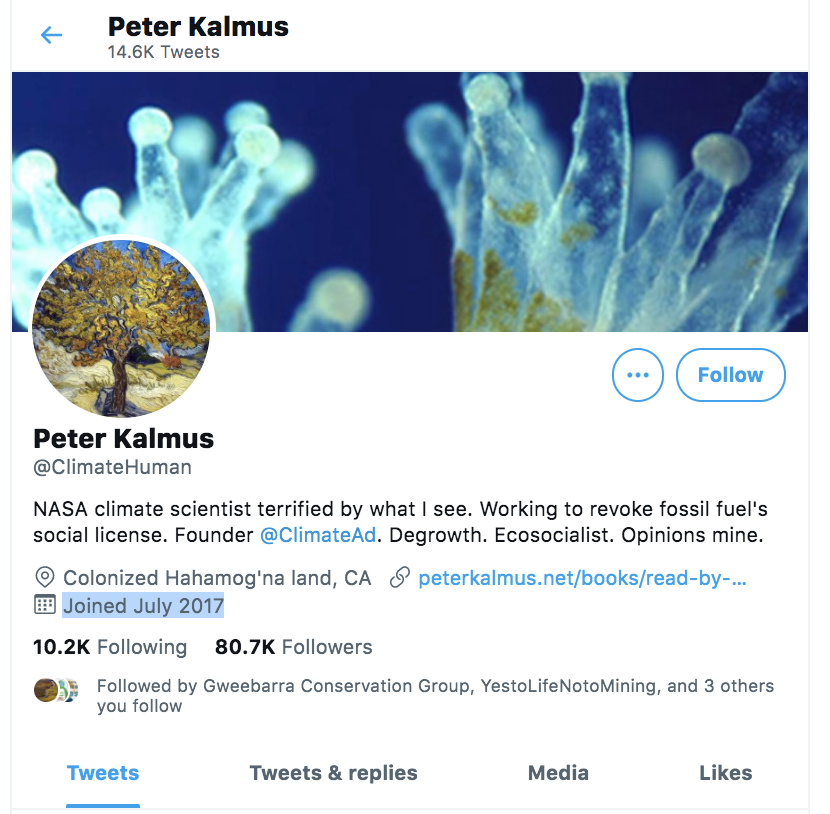 Story about BillionairesForFuture scienceMeet PeterHe initiates Greta, her farther, best buddy of Kevin. He also loves WeDontHaveTime.He is 1 from 9 common very first 49 follows by Greta, her farther and Mommy Janine.Impossible same following of 3 persons now!!! Thread