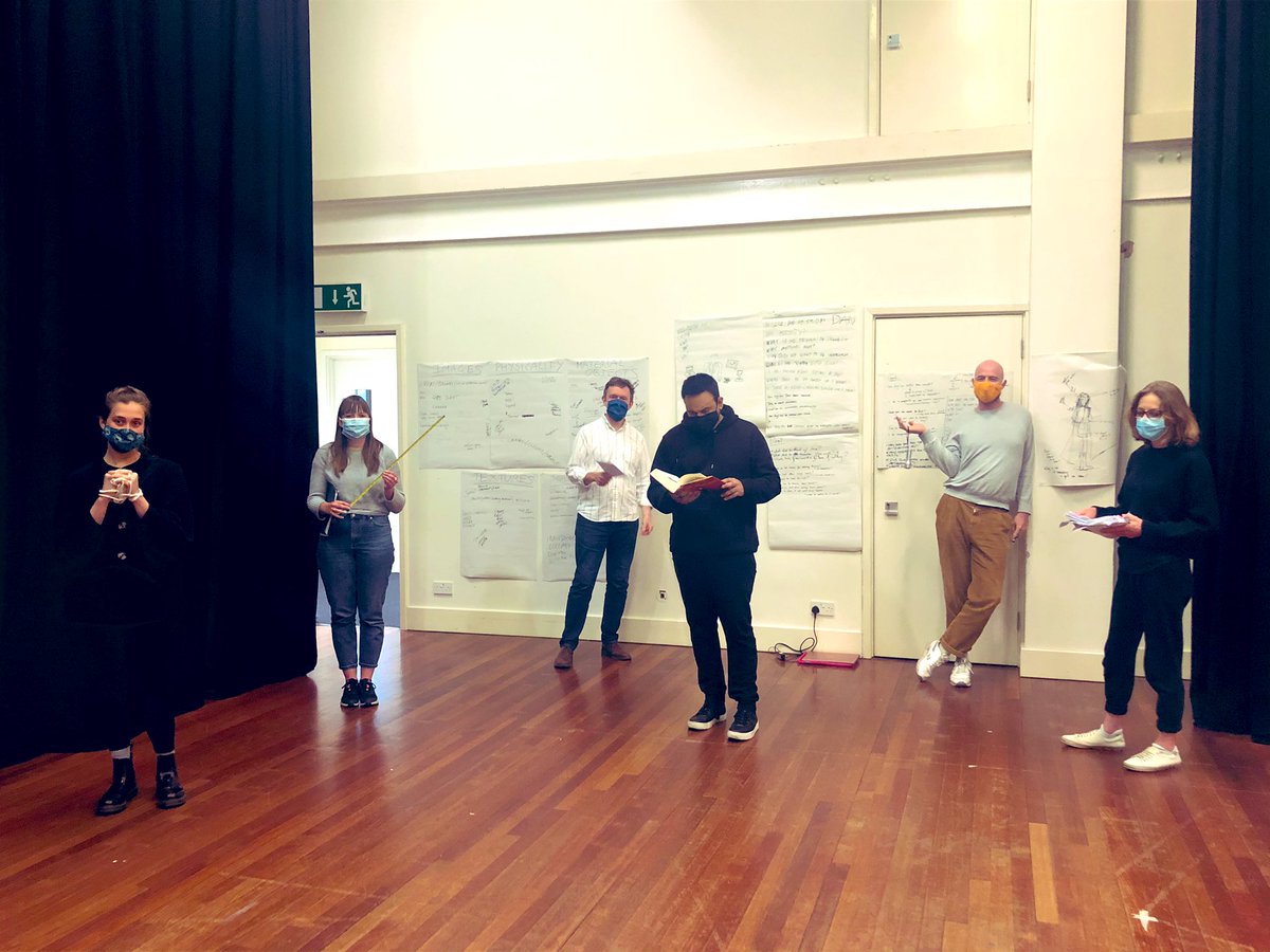 We’re excited to finally be back in the rehearsal room! Here’s our company getting @ness27011’s new play Love, No Country on its feet. Tickets and more information here: junction.co.uk/love-no-country