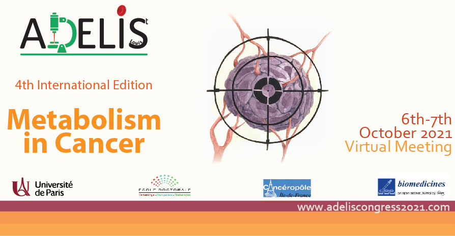 AssoAdelis's tweet photo. π¬ π π Interested in the field of #metabolism and #cancer?
Then SAVE THE DATE for our long-awaited ADELIS 4th International Congress:
βMetabolism in Cancer: from reprogramming to therapeutic vulnerability β
Register now!
https://t.co/JnAlRoGd3Z
#highlevelresearch
#cancer https://t.co/SzaTLf0bcK