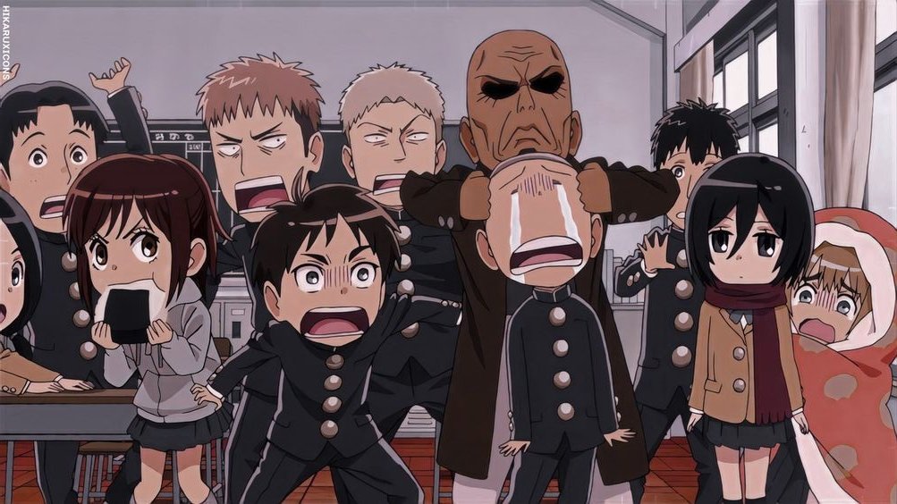 LOVEKIY00MI's tweet photo. Personagens de Attack on Titan versão pica-pau
⠀⠀⠀⠀⚔       a thread;        ⚔  ⠀⠀⠀⠀⠀⠀ https://t.co/cbqij71Abp