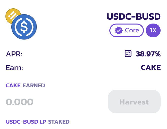 PancakeSwap's tweet photo. 🚀 APR's just went up a lot!

We just deployed an update to the farm page to show true APR.

The true APR consists of the yield earned in $CAKE rewards + fees earned from being an LP.

The fee APR is based on the average LP fees over the last 7 days. 

🥞 https://t.co/dbSBlaaHP3 https://t.co/HT5yDUQW09