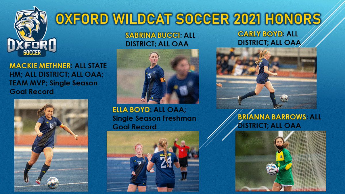 Great Accomplishments on a Great Season! @OxfordAD Thanks to <a href="/TzrSports/">Skip Townsend</a> for the photos! <a href="/MISoccerCentral/">MICHIGAN SOCCER CENTRAL</a>