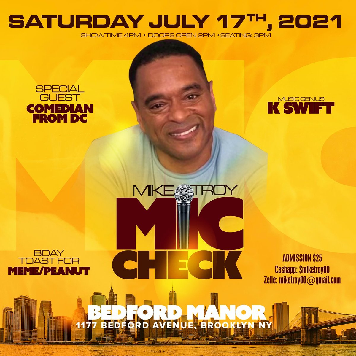 DJKSWIFT's tweet image. Get at @miketroy00 for tux. Info on flier