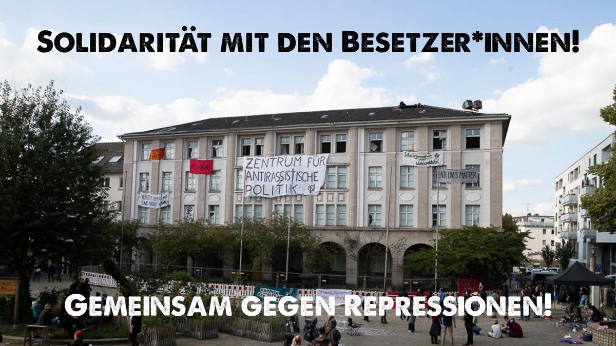 In den kommenden Wochen werden am Amtsgericht Essen mehrere Prozesse wegen der Hausbesetzung am Weberplatz stattfinden. Mehr Infos und Prozesstermine auf
abcruhr.noblogs.org
#WeberplatzSoli