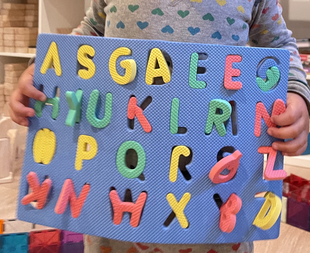 The three year old is pure chaos -LMM