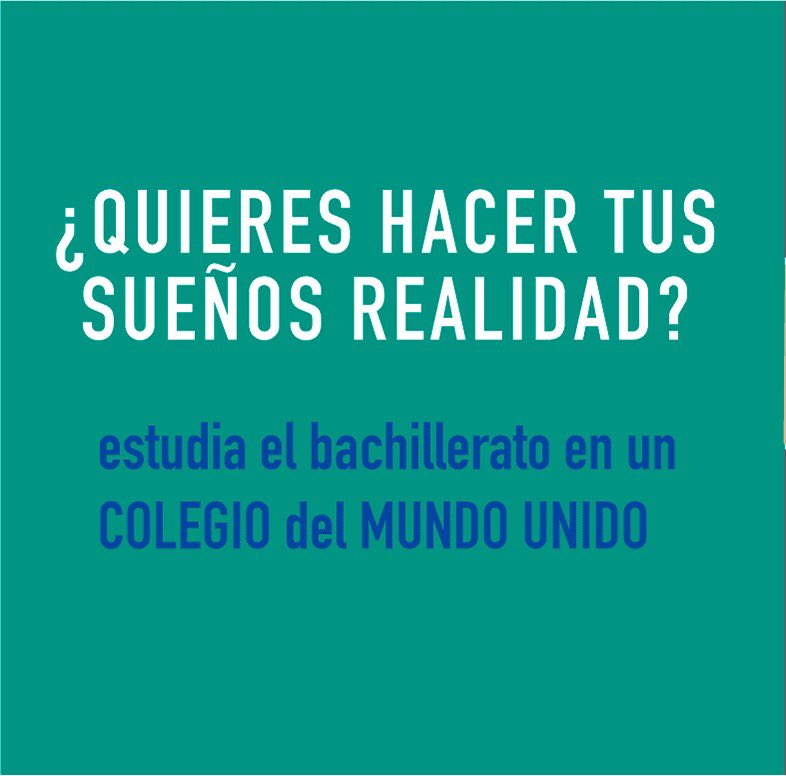 CorinRobertson's tweet photo. Qué gusto que los jóvenes mexicanos puedan estudiar alrededor del mundo con ayuda de @UWCMexico, una organización que ofrece becas para hacer el Bachillerato Internacional en uno de los 18 Colegios del Mundo Unido. ¡Consulten la convocatoria! https://t.co/GkIPOhJfo0