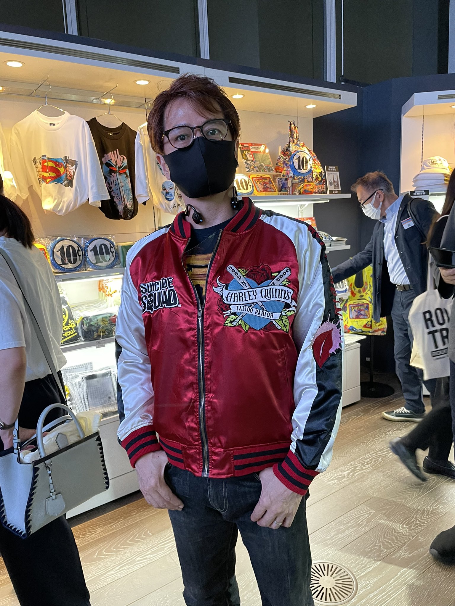 ハーレイクイン スカジャン 未使用品 希少 スーサイドスクワッド