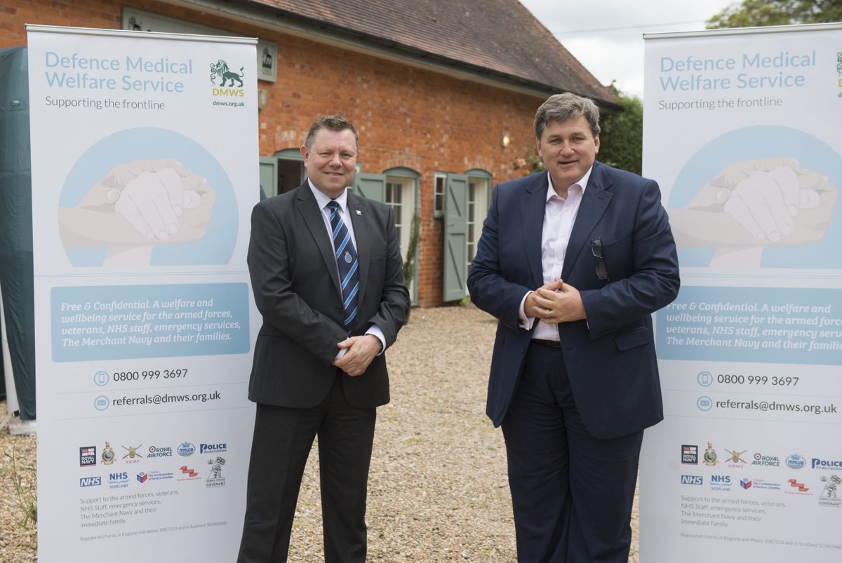 Thank you <a href="/kitmalthouse/">Kit Malthouse MP</a> &amp; @PFEW_Chair for visiting us to hear about the vital support we've been providing to police officers. It's great to be working alongside <a href="/PFEW_HQ/">Police Federation of England and Wales</a> to deliver welfare support for their members. Read full story: ow.ly/RpE650FhCqt