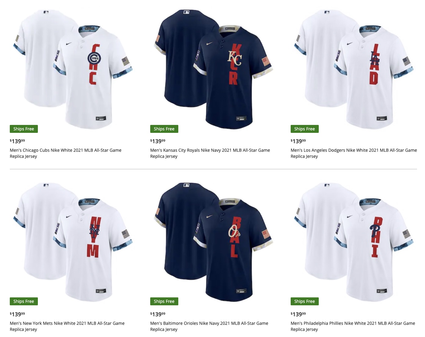 Bleacher Nation on X: 2021 MLB All-Star Game gear is now out:    / X