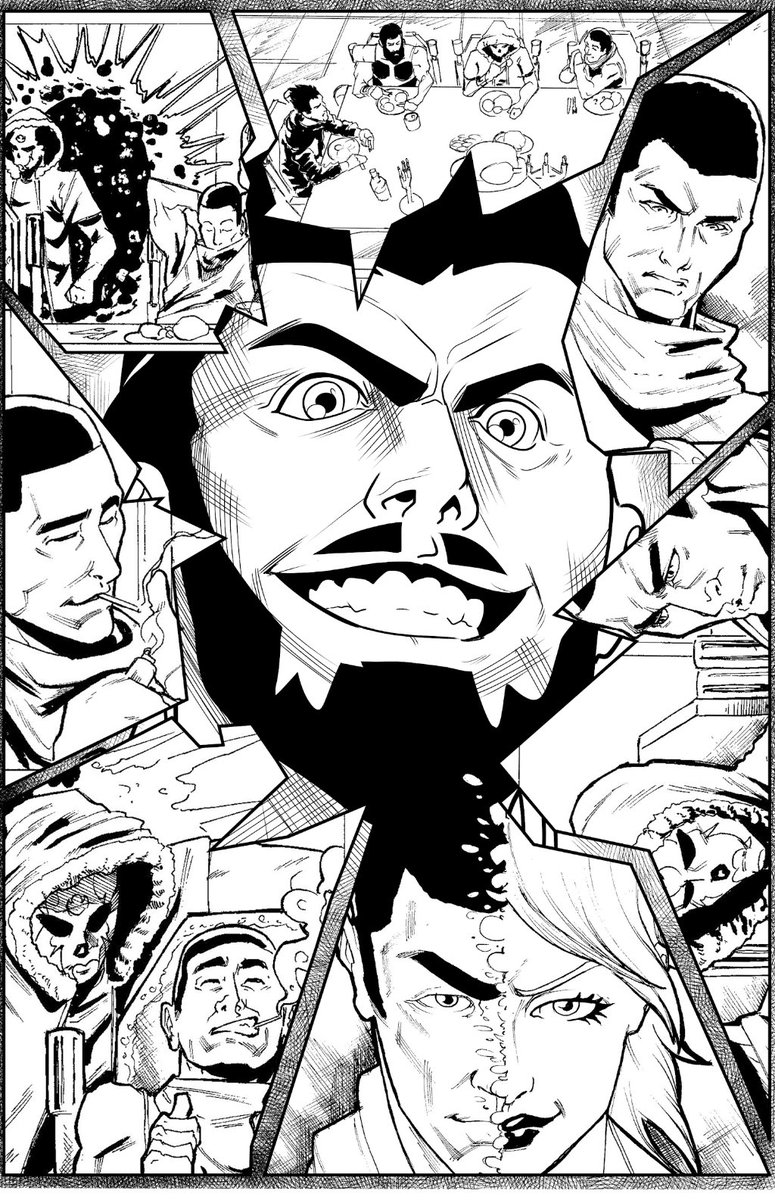 TheFhumly's tweet photo. Just 3 more chapters to go to complete Volume 1 of our 9thKingdom comic, Limit Break! Watch this space 🙏🏿😎 https://t.co/Va9YYOkls6