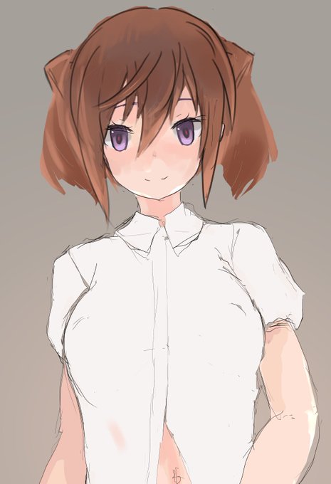 そんな顔しないと思いつつ描き進めるか悩ましい 