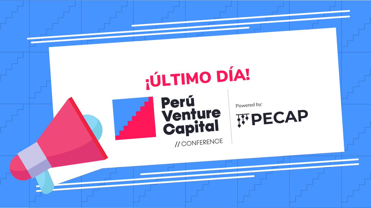 PECAP_'s tweet photo. 📣 Perú Venture Capital Conference 2021
¡Estamos a menos de una hora de iniciar el último día del PVCC21: Startups! No te lo pierdas y sigue disfrutando de paneles, keynotes, fireside chat, y mucho networking.
#PVCC #PVCC21 #VentureCapital #Peru #LatAm #Startups #Invest #PECAP https://t.co/0Lf5tc9kLp