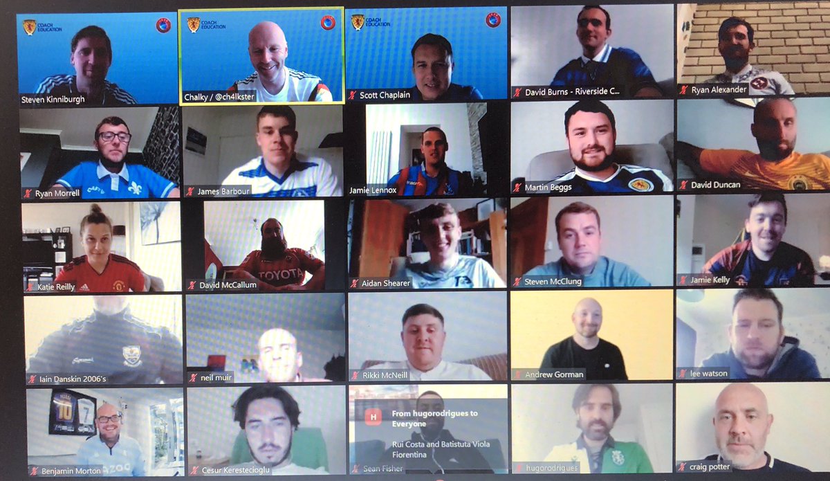 ch4lkster's tweet photo. Another smashing group of 66 coaches on the #ScottishFACoachEd #UEFACLicence phase 1 course today. Loads of great ideas generated around training sessions, systems of play & 433 team shaping.
Great to have coaches from ๐ด๓ ง๓ ข๓ ณ๓ ฃ๓ ด๓ ฟ ๐ด๓ ง๓ ข๓ ฅ๓ ฎ๓ ง๓ ฟ ๐จ๐ฆ ๐น๐ท ๐ช๐ฌ ๐ณ๐ฑ ๐บ๐ธ ๐ต๐น ๐ฟ๐ฆ ๐ฉ๐ชโฝ๏ธโฝ๏ธ
Well done guys ๐๐ผ๐๐ผ๐๐๐๐ผ๐๐ผ https://t.co/6qfSzkMeSN