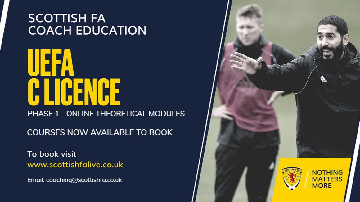 ch4lkster's tweet photo. Another smashing group of 66 coaches on the #ScottishFACoachEd #UEFACLicence phase 1 course today. Loads of great ideas generated around training sessions, systems of play & 433 team shaping.
Great to have coaches from ๐ด๓ ง๓ ข๓ ณ๓ ฃ๓ ด๓ ฟ ๐ด๓ ง๓ ข๓ ฅ๓ ฎ๓ ง๓ ฟ ๐จ๐ฆ ๐น๐ท ๐ช๐ฌ ๐ณ๐ฑ ๐บ๐ธ ๐ต๐น ๐ฟ๐ฆ ๐ฉ๐ชโฝ๏ธโฝ๏ธ
Well done guys ๐๐ผ๐๐ผ๐๐๐๐ผ๐๐ผ https://t.co/6qfSzkMeSN