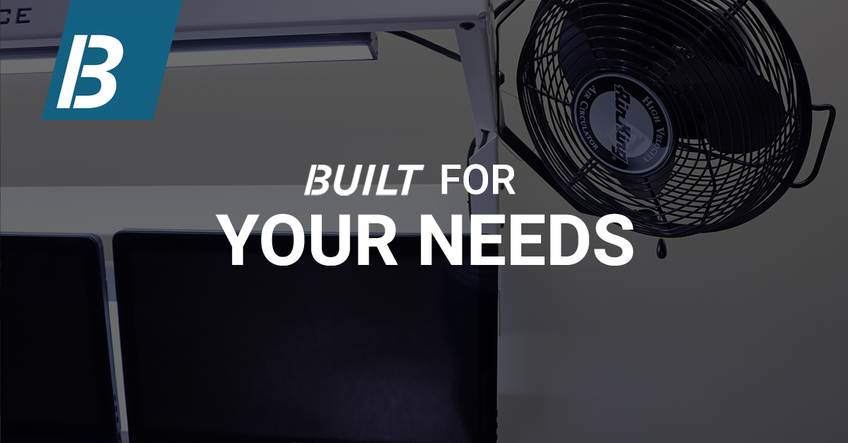 BUILTSystems's tweet image. When you purchase a BUILT Systems product, you can choose from a variety of accessory add-ons like fans, pegboards, bins, shelves, and more! 
Interested in learning more? Check out the product line-up here: builtsystems.net/products/ 

#MachineBase #Workstations #AssemblyTables