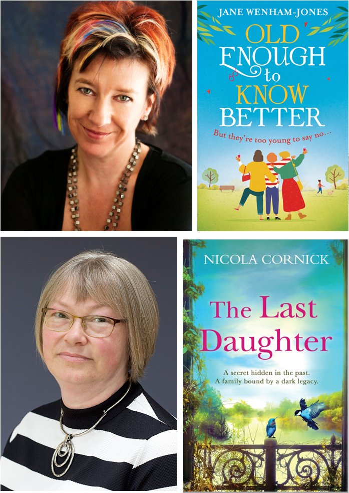 StaffsLibraries's tweet photo. Authors @NicolaCornick &amp; @JaneWenhamJones will be joining us on 18 August at 7:30 to discuss their latest books ‘The Last Daughter’ &amp; #OldEnoughToKnowBetter @Katrina_Power @RNAtweets @OneMoreChapter_ @HarlequinBooks @HarperCollins Join our Facebook group: https://t.co/Ha8Ezl9MqN https://t.co/nPiy59d9Zd
