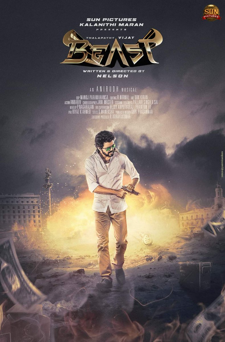 SriLankaVijayFc's tweet photo. Fan Made Posters Of @BeastFiIm

#Master #Beast @actorvijay https://t.co/2Y2xa25Htx