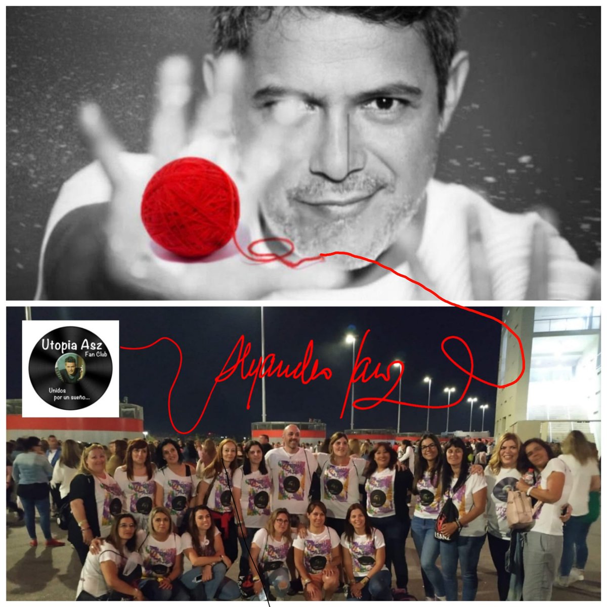 Cuenta una leyenda internacional y muy nuestra que hace treinta años 
<a href="/AlejandroSanz/">Alejandro Sanz</a>
 lanzó un hilito rojo, color Sanz, indeleble, que fue conectando a todos sus #FaMs 
Este hilito nunca desaparecerá, venciendo tiempos y kilómetros.
#HiloColorSanz
#24deJunio #DiaDelFamSanzero