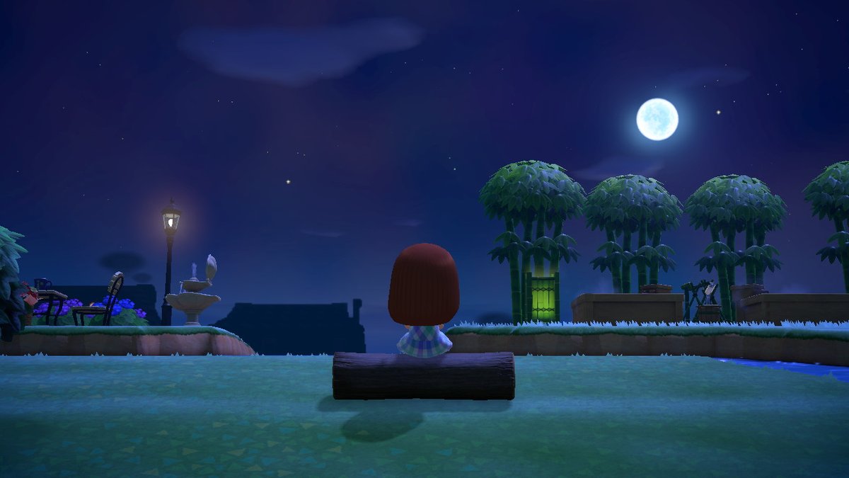 Jamie72924232's tweet photo. Clear sky bright stars 
#AnimalCrossing #ACNH #NintendoSwitch https://t.co/QZvSv9MxCe