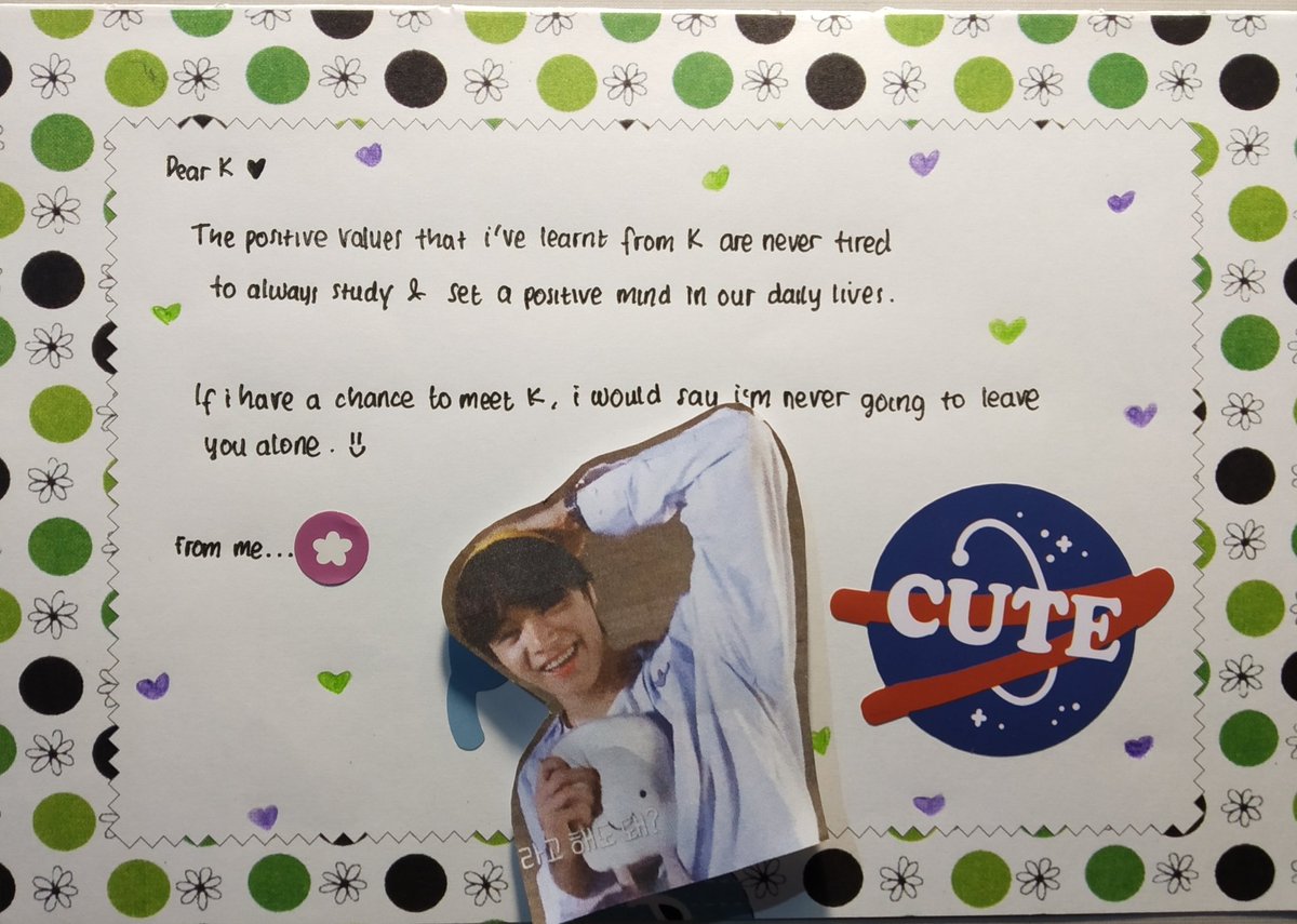 KGLOBALTEAM's tweet photo. And handwritten letter
#HYBEJP_K
#1YearWithK https://t.co/r1ugwQjQft