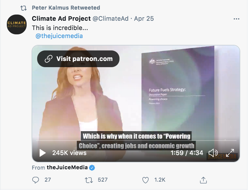 Peter above: "If your electricity is sourced from 100% renewables, then you have no electricity emissions."As u can see above its 200-300g CO2/kWH. But for Peter solar panels + Batteries, electric cars & Batteries grow on trees. Kevin, his buddy shares those ideas too: