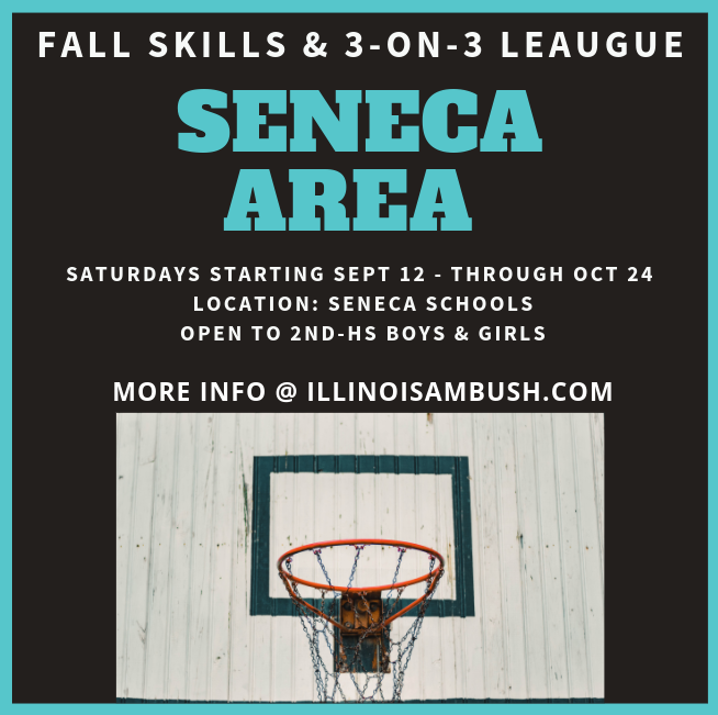 AmbushLLC's tweet photo. @IllinoisAmbush - Sunday Fall Skills &amp; 3on3 League in Seneca - Open to ALL AREA 2nd-12th Athletes. 

More info here: https://t.co/F2GBeVkd4d

https://t.co/GMOJxWFpO8 https://t.co/49SnZD10GN