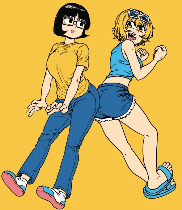 しのちゃん。よーこちゃん。 