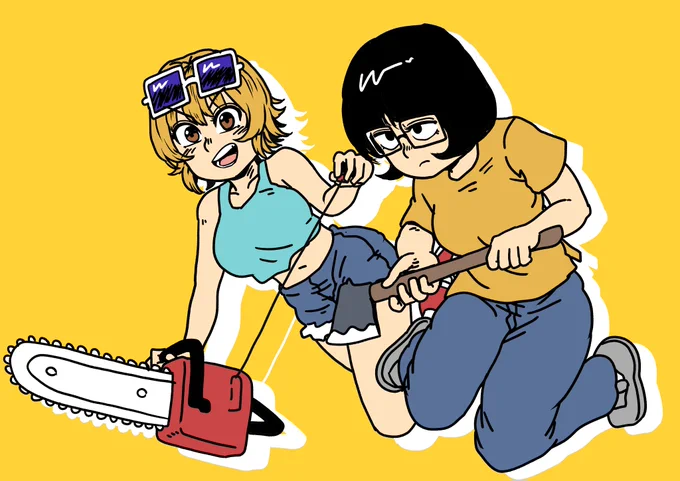 しのちゃん。よーこちゃん。 