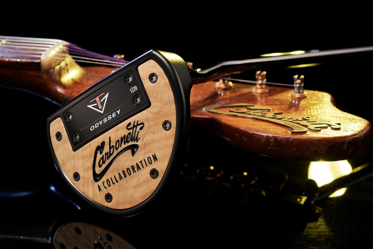 Our first collaboration with renowned guitar maker Jimmy Carbonetti. The marriage of handmade maple with milled stainless steel. A wonderful expression of craft resulting in our latest Small Batch creation. Launching tomorrow. <a href="/toulondesign/">Toulon Golf</a> <a href="/JamesCarbonetti/">James Carbonetti</a> #aCollaboration