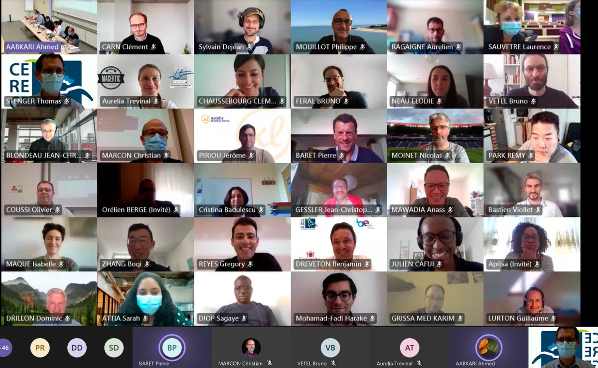 L'AG du laboratoire #CEREGE se termine et... c'est maintenant le moment de boire un verre ! 🍾🍺🍸🥃🥂🍷>> j'ai toujours préféré le présentiel 😉<a href="/IAEpoitiers/">IAE Poitiers</a> <a href="/UnivPoitiers/">Université de Poitiers</a> <a href="/UnivLaRochelle/">La Rochelle Université</a> <a href="/ExceliaGroup/">Excelia</a>