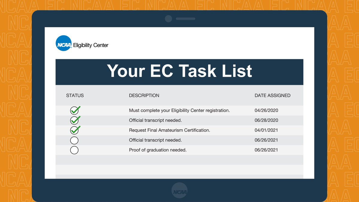 NCAA Eligibility Center tweet media