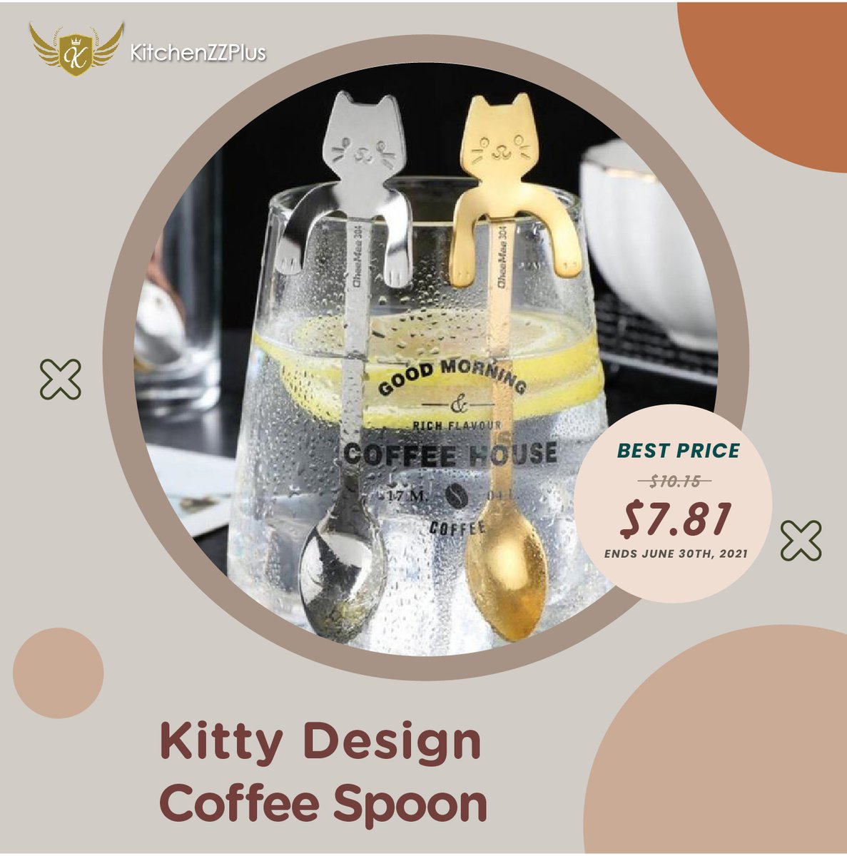 Meow!!! Calling all Cat Lovers. 😻😻😻
Get your Purrrrrfect spoon for your favorite drink. Or just have a cute-looking spoon for your coffee or tea?☕☕☕
Check out these cute cat spoons for you. 👇🏻👇🏻👇🏻
✔️ bit.ly/Kitty-spoons
✔️ bit.ly/Kitty-spoons