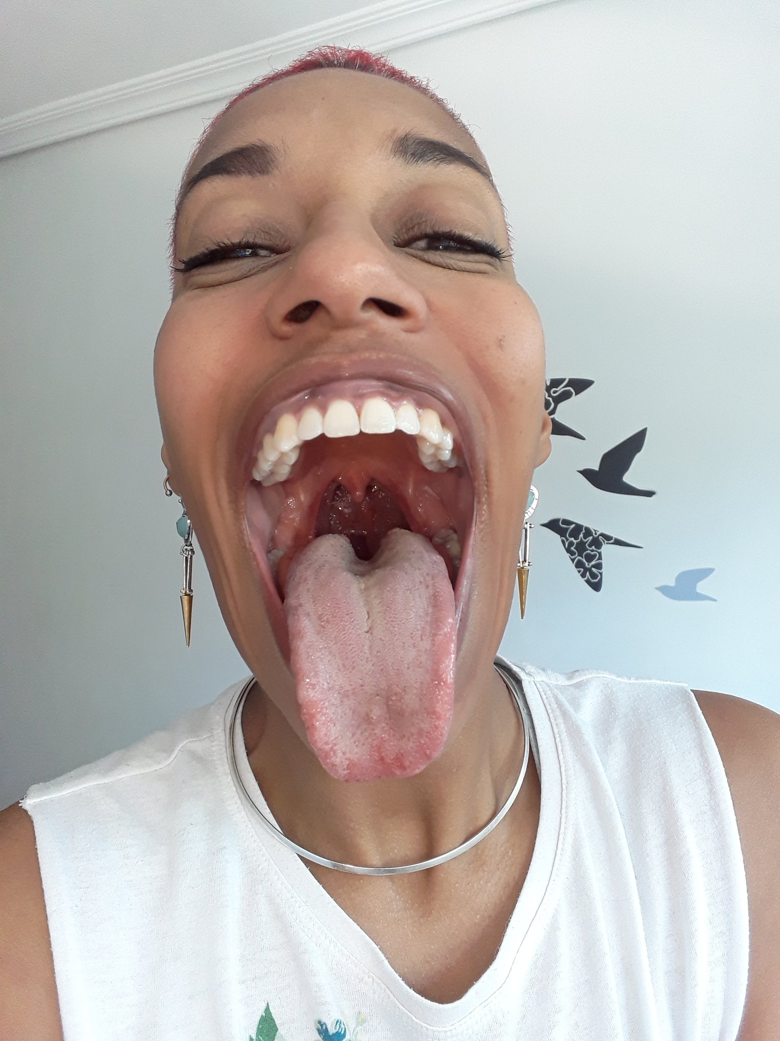 TW Pornstars - GOLDENLACE. Twitter. Good afternoon mouthlover s  mouthfetish bigmouth hugemouth. 1:53 PM - 24 Jun 2021