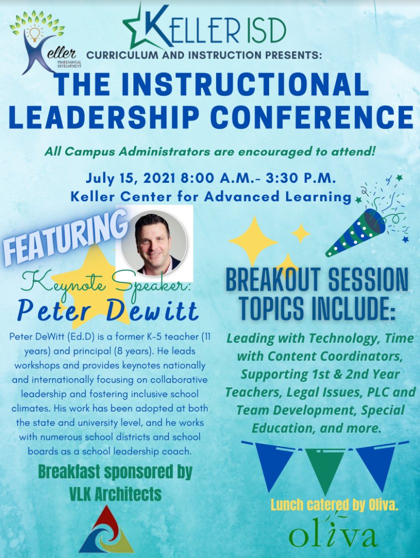 KISD Prof. Dev. (@kellerisdpd) on Twitter photo Hey <a href="/KellerISD/">Keller Schools</a> Campus Administrators! We want ALL of you to join us for our Instructional Leadership Conference on July 15. If you haven't, please RSVP here and let us know you are coming! (All the cool kids are doing it!) @PeterMDeWitt @valeriekisdpd forms.gle/YYy68aJNTa17Ji… Hey <a href="/KellerISD/">Keller Schools</a> Campus Administrators! We want ALL of you to join us for our Instructional Leadership Conference on July 15. If you haven't, please RSVP here and let us know you are coming! (All the cool kids are doing it!) @PeterMDeWitt @valeriekisdpd forms.gle/YYy68aJNTa17Ji…