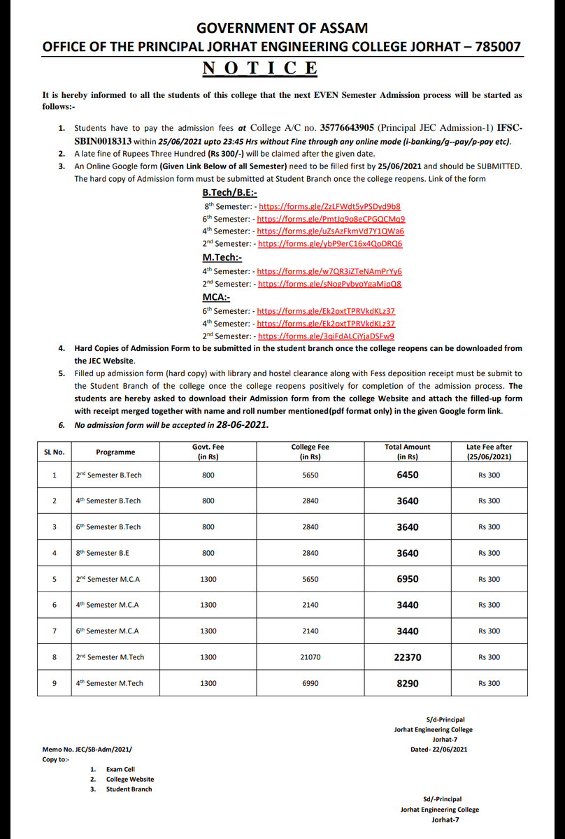 RubayatAhmed's tweet photo. Amid the current pandemic situation, where GoA has directly waived off the admission fees of colleges, our college JEC is asking for a much higher admission fees compared to previous semesters, which is highly unexpected at this time.

#JECadmissionfees
#waiveadmissionfees https://t.co/tNln6Z3poX