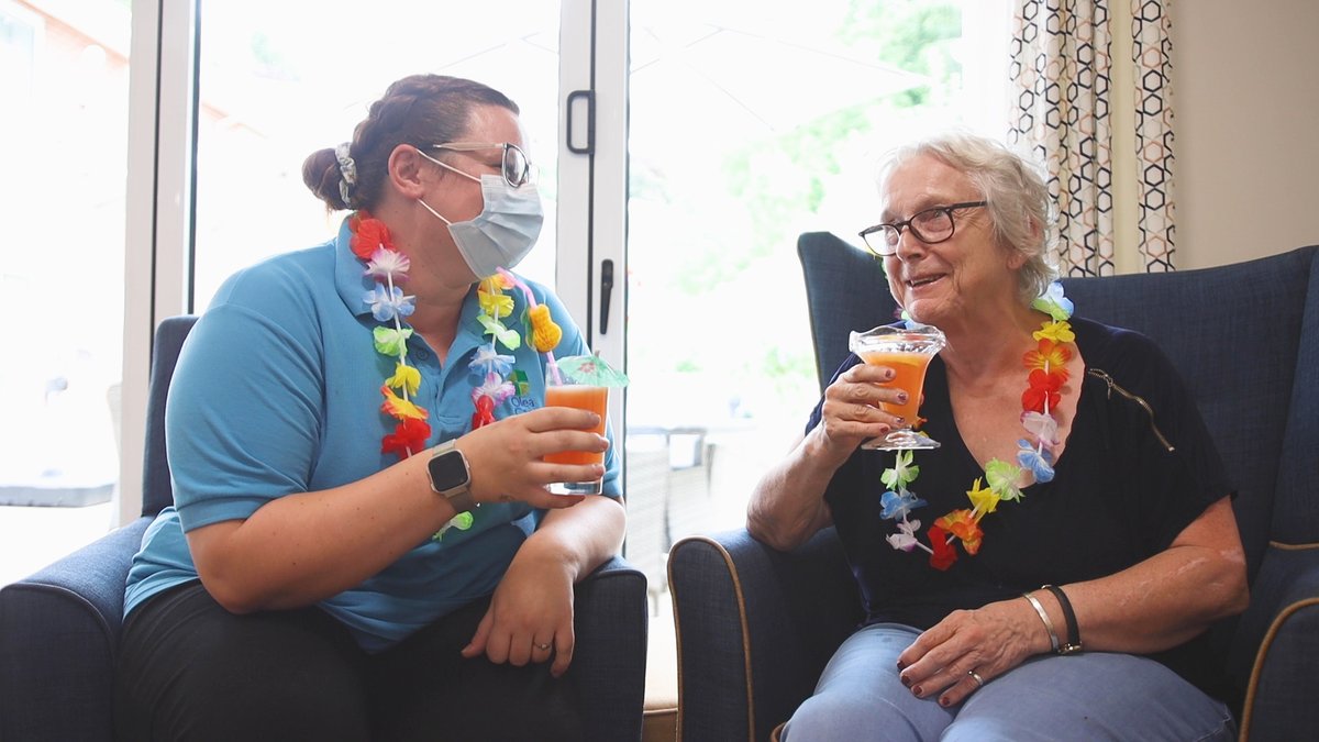 We celebrated nutrition and hydration week last week a by having a theme for each day. Milkshake Monday, Taster Tuesday, Wellbeing Wednesday, Thirsty Thursday and Fruity Friday. Nutrition and Hydration is so important for everyone so we did what we do best.