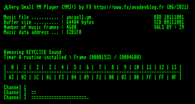 fxrobin75's tweet photo. Comment lire des chiptunes YM avec le YM-2149F en C et Assembleur sur #AtariST ?

Le tutoriel est ici :
https://t.co/ER8jWXnxgn

#RetroCoding @AtariLegend https://t.co/3yIkEWGOid