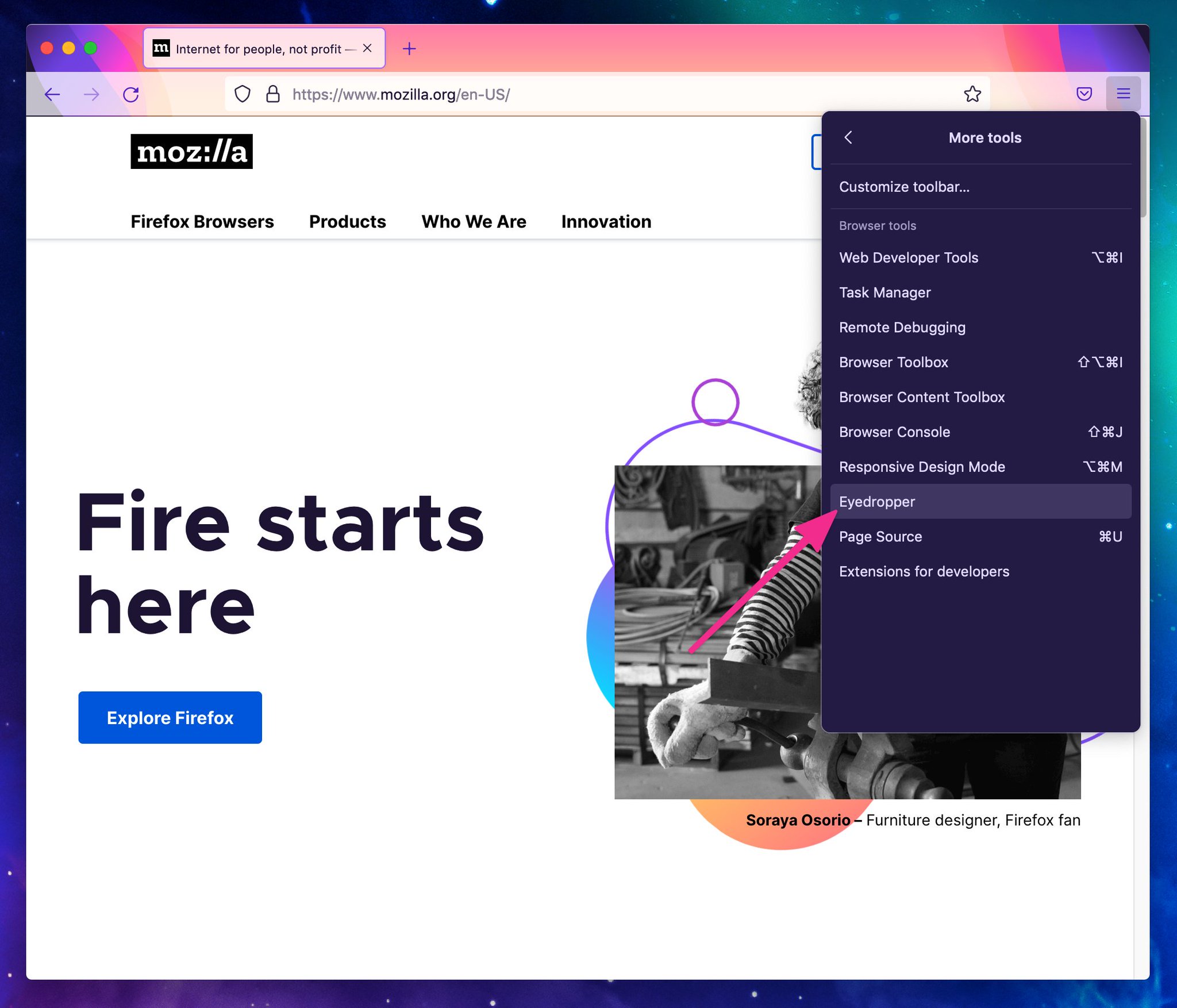 Firefox DevTools on Twitter "There are different ways to start the