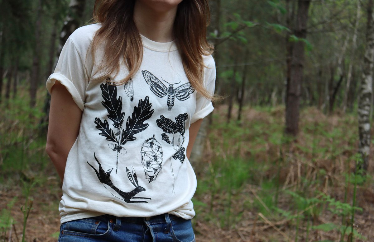 FM_Illustration's tweet photo. Excited to share my new #woodlandtshirts 🌳 #screenprinted tees which are inspired by my favourite woodland things! £15 each available from my website https://t.co/aMrjEDEaQh 

#illustratedtshirt #naturelovers #wiltshiremaker https://t.co/ZiSxSQ6itS