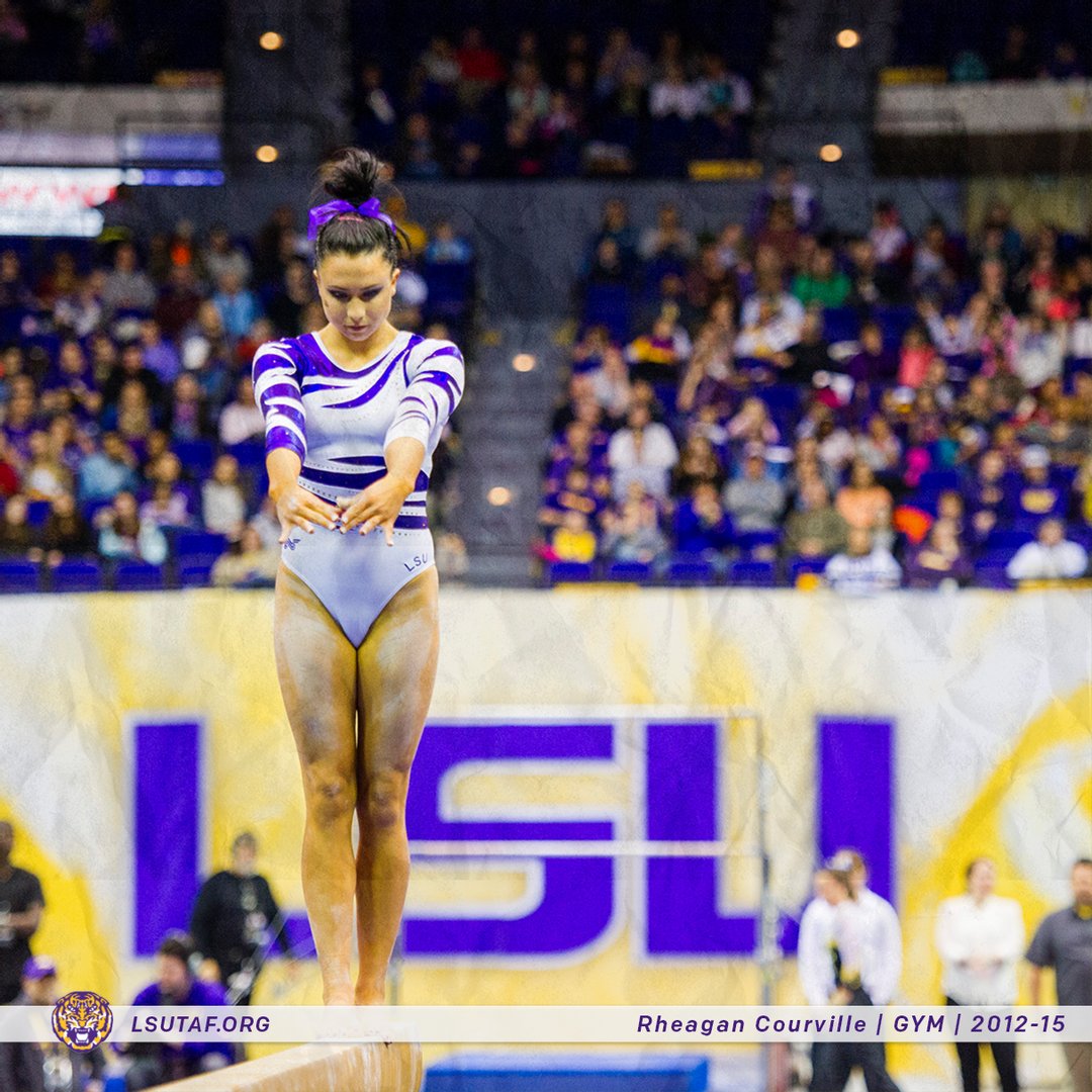 lsutaf's tweet photo. Born to Balance, Born to Vault, Born to Stick It! 👑 

Count 'em: 9️⃣5️⃣ individual titles 

Rheagan Courville = Tiger Legend 🐯 

#BornToBeTigers #TBT https://t.co/ps9mUxLdXl