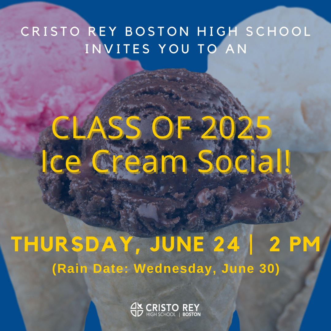 Don't forget the Ice Cream Social is this afternoon! See you soon! #WeAreCRB #CollegeBound #CareerReady