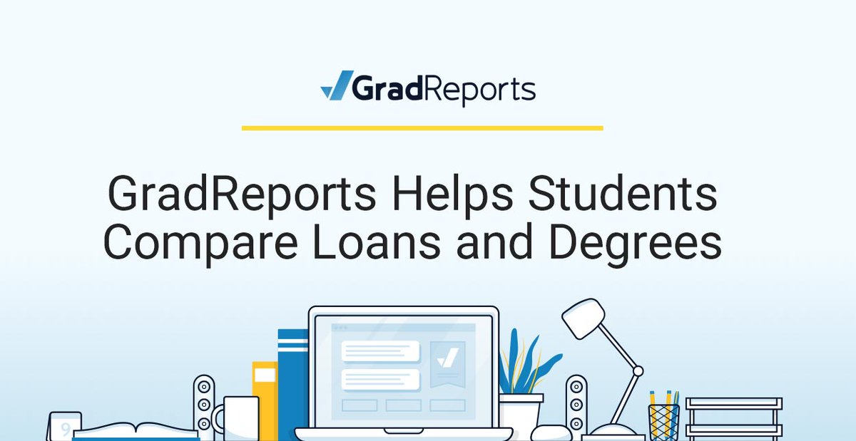 BadCreditorg's tweet image. When students weigh colleges, cost is a factor. @GradReports aggregates info about the cost of degree programs at institutions and displays them with earnings students achieve after graduation, helping decisions around student loan ROI. Read more: bit.ly/3vQeFAJ