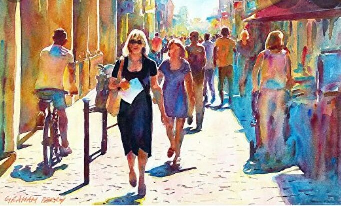 Edys1963's tweet photo. Primera dosis con la esperanza de que esta pandemia quede atrás.
Cada día es un regalo.
#Animo
🎨#GrahamBerry https://t.co/xWQwRwpCvY