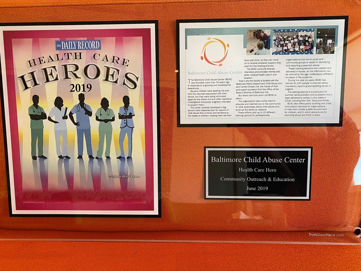 Today the Daily Record is presenting Center for Hope's Community Outreach &amp; Education team with a 2021 Healthcare Hero award. 

Our CO&amp;E Team provides training and education opportunities spanning across Center for Hope programs. #TDREvents 

thedailyrecord.com/health-care-he…