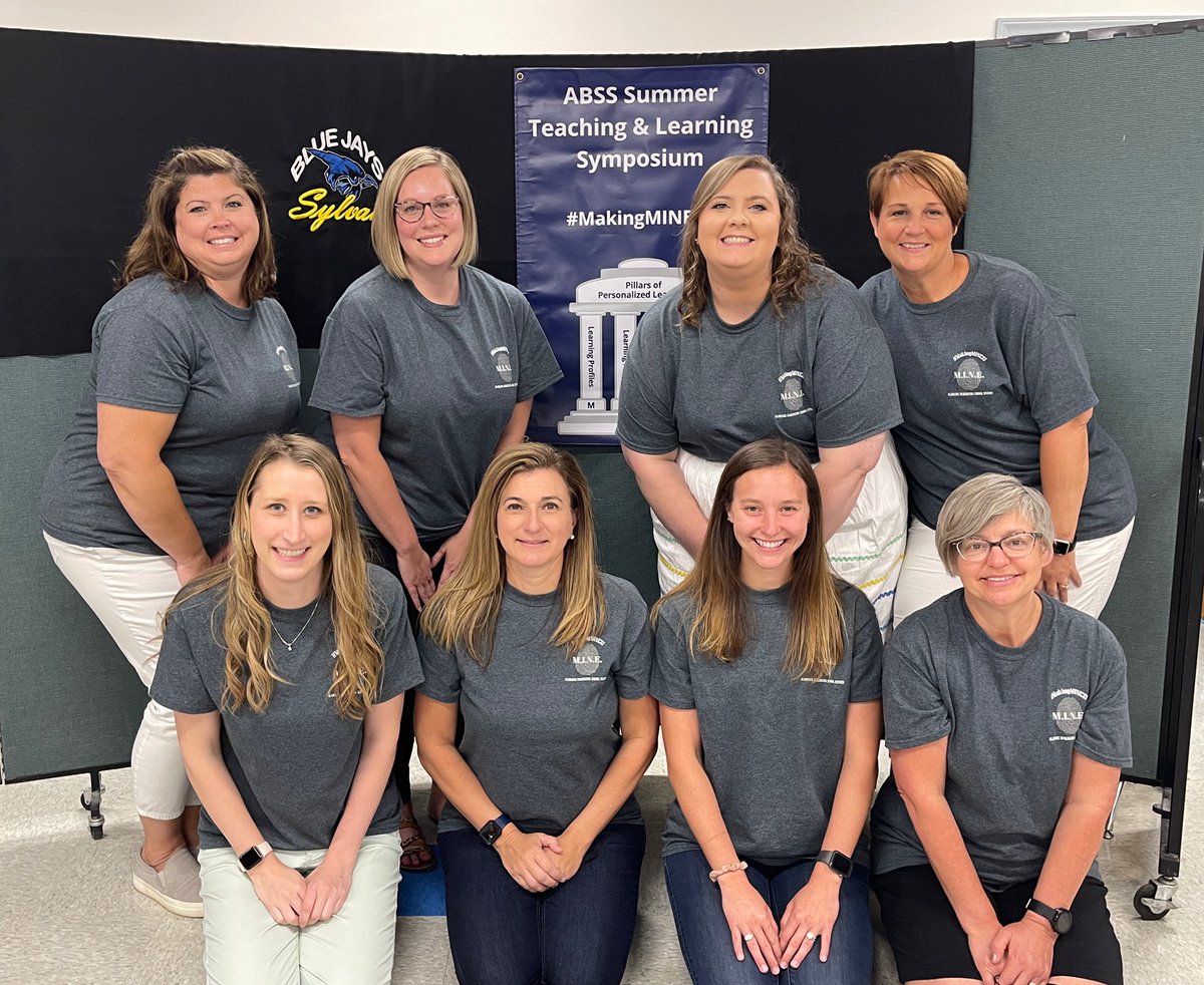 Sylvan Elementary has worked hard this week planning for an amazing year ahead. <a href="/ABSSPublic/">Alamance-Burlington School System</a> <a href="/ABSSCurrPd/">Curriculum and PD</a> #MakingMINE21