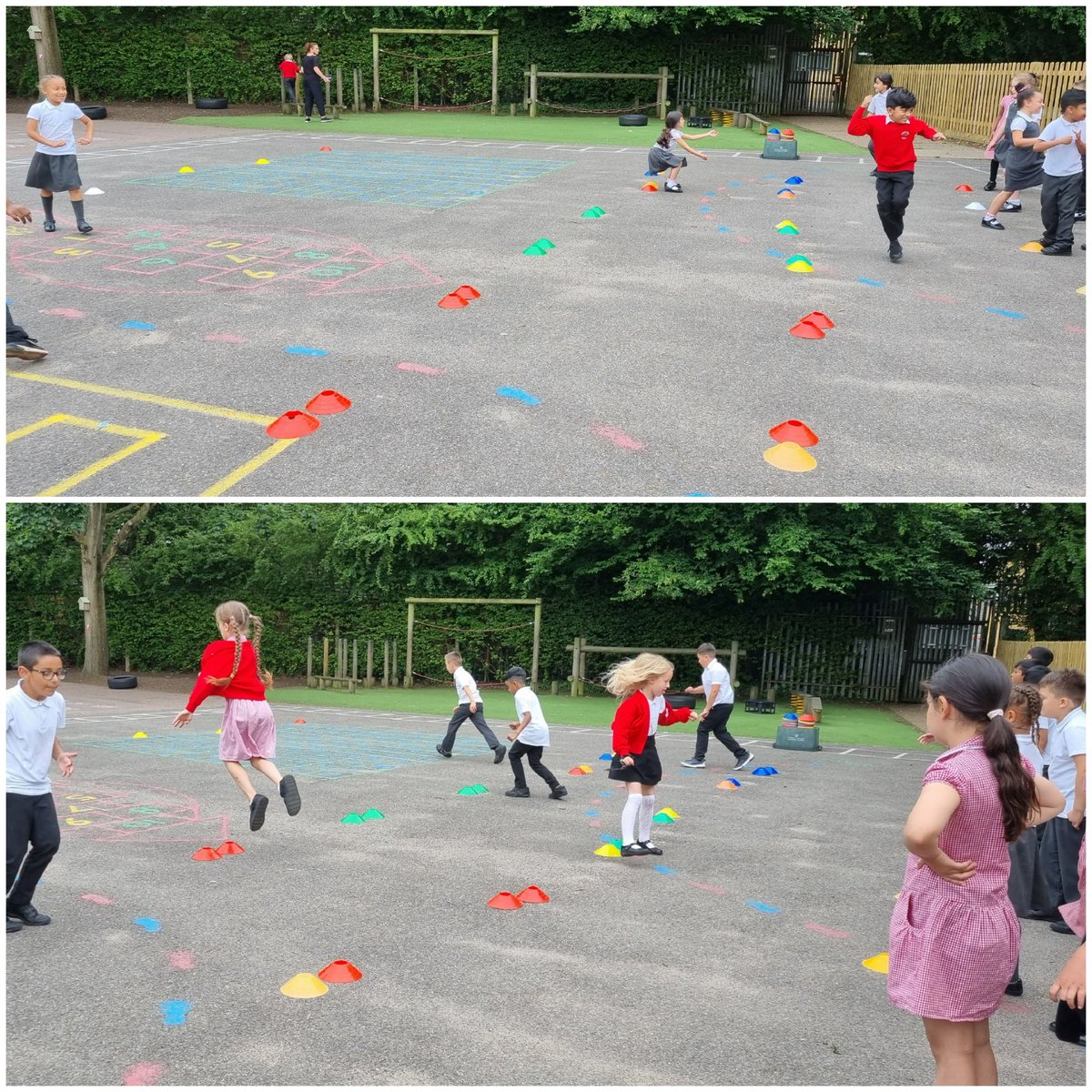 Mrs Malhotra - Cherry Tree School - Watford (@mrsmalhotracts) on Twitter photo Relay race challenges in PE today. The children had to get across to the end and back again hopping, skipping, jumping and running forwards and then challenge themselves to try it sideways. <a href="/CTS_Watford/">Cherry Tree Primary School</a> <a href="/MsBowderyCTS/">Ms Bowdery</a> Relay race challenges in PE today. The children had to get across to the end and back again hopping, skipping, jumping and running forwards and then challenge themselves to try it sideways. <a href="/CTS_Watford/">Cherry Tree Primary School</a> <a href="/MsBowderyCTS/">Ms Bowdery</a>